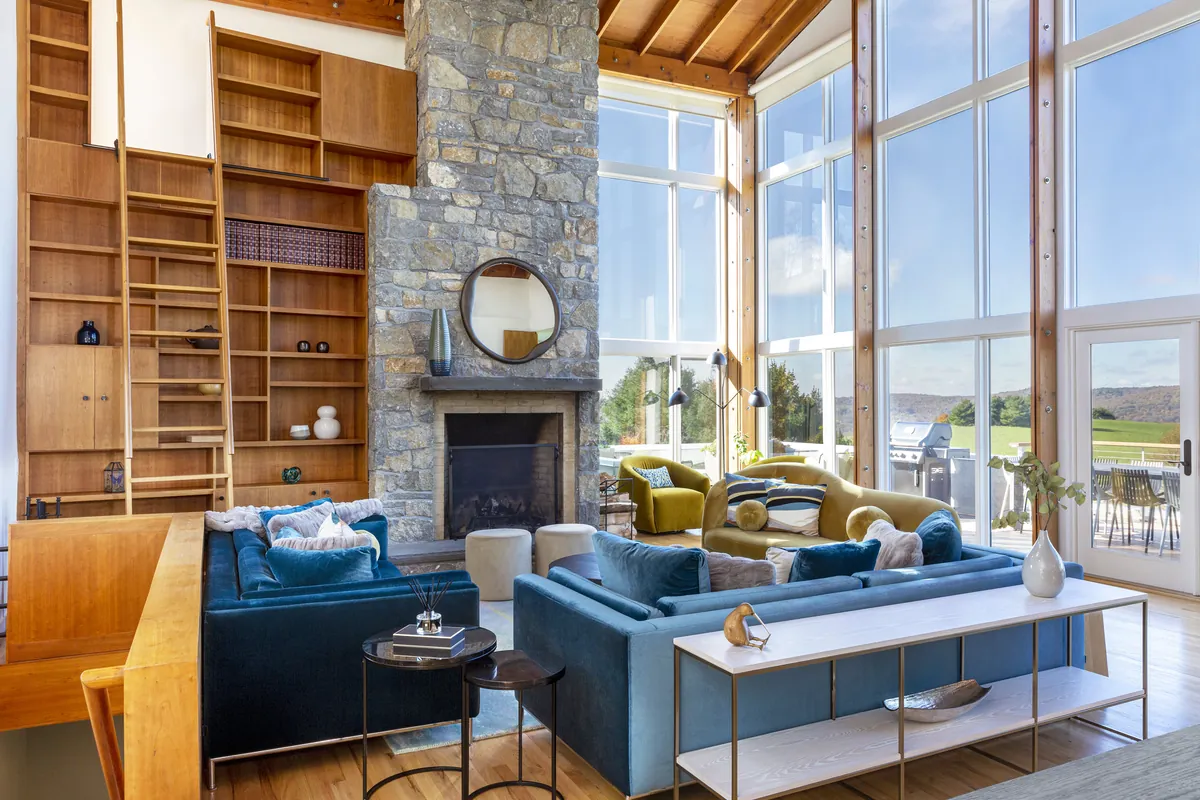 Upstate NY House with rural sophistication