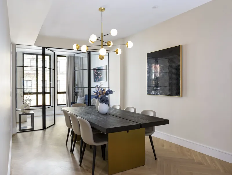 Sophisticated duplex renovation in Hoboken, NJ